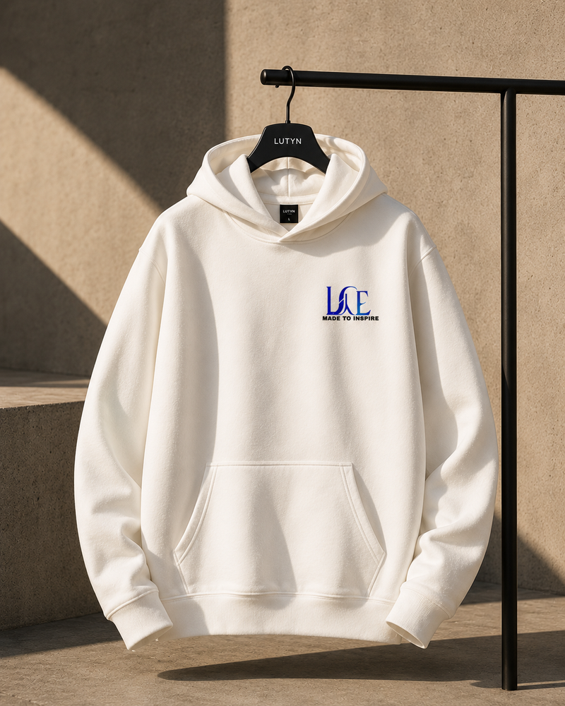 LUTYN MTO Limited Edition Hoodie in white